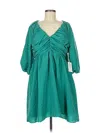 Hyacinth House Casual Dress In Green
