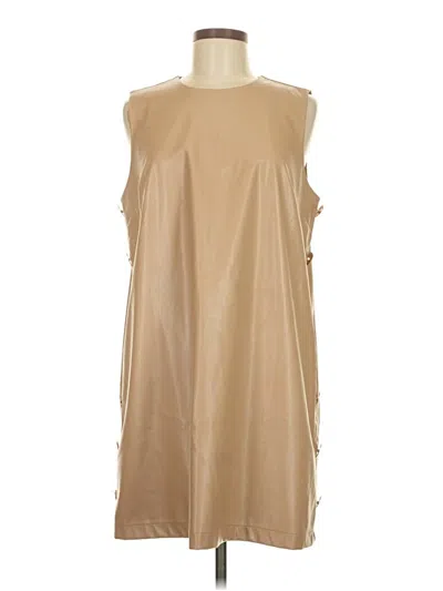 Pre-owned Hyacinth House Casual Dress In Tan