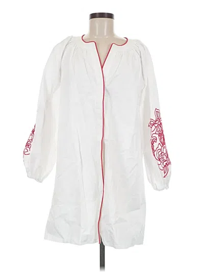 Pre-owned Hyacinth House Casual Dress In White