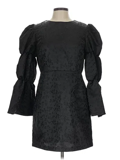 Pre-owned Hyacinth House Cocktail Dress In Black