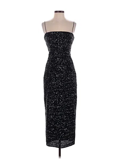 Pre-owned Hyacinth House Cocktail Dress In Black