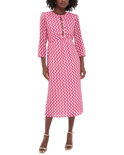 Hyacinth House Cosmina Midi Dress In Multi