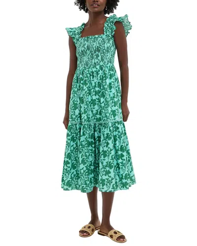 Hyacinth House Eleanor Midi Dress In Green