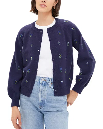 Hyacinth House Elsie Cardigan In Animal Print