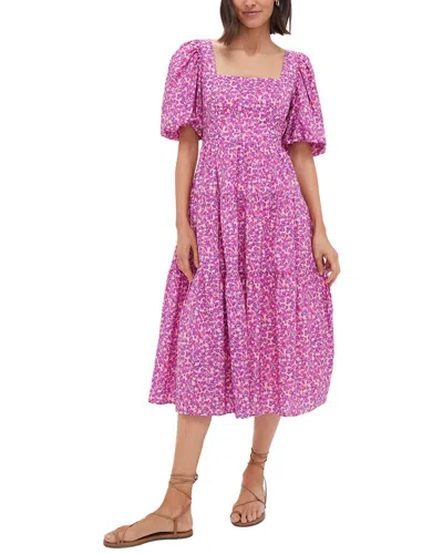 Hyacinth House Estella Midi Dress In Purple