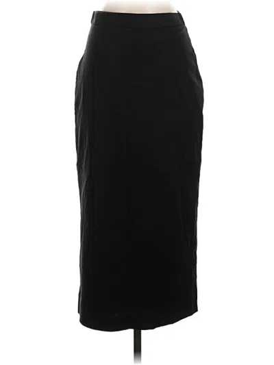Pre-owned Hyacinth House Formal Skirt In Black