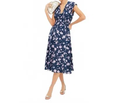 Hyacinth House Long Sleeveless Dress In Navy In Blue