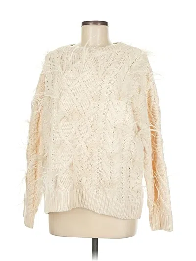 Pre-owned Hyacinth House Pullover Sweater In White