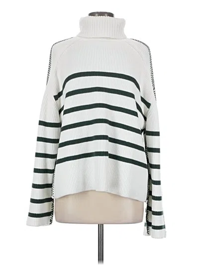 Pre-owned Hyacinth House Pullover Sweater In White