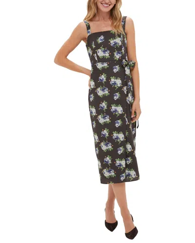 Hyacinth House Tasha Midi Dress In Black