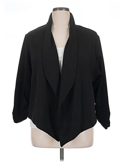 Pre-owned Hybrid & Company Blazer Jacket In Black