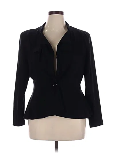 Pre-owned Hybrid & Company Blazer Jacket In Black