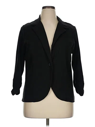 Pre-owned Hybrid & Company Blazer Jacket In Black