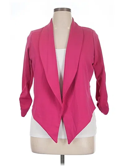 Pre-owned Hybrid & Company Blazer Jacket In Pink