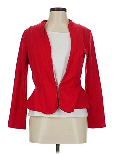 Pre-owned Hybrid & Company Blazer Jacket In Red
