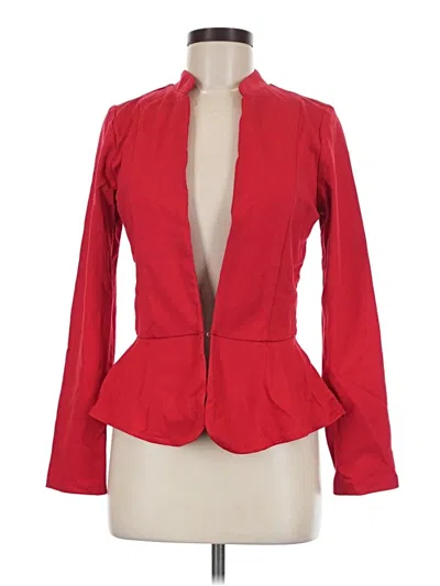 Pre-owned Hybrid & Company Blazer Jacket In Red