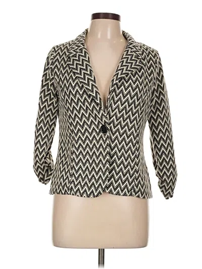 Pre-owned Hybrid & Company Blazer Jacket In White