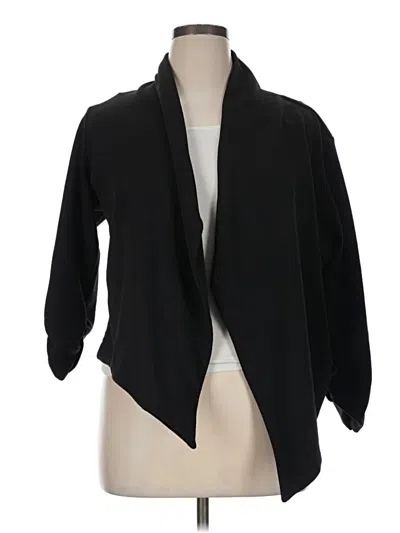 Pre-owned Hybrid & Company Cardigan Sweater In Black