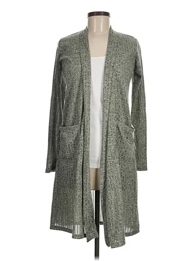 Hybrid & Company Cardigan Sweater In Gray