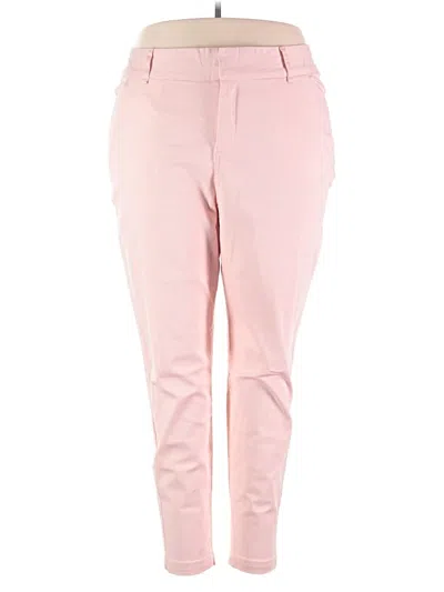 Pre-owned Hybrid & Company Casual Pants In Pink