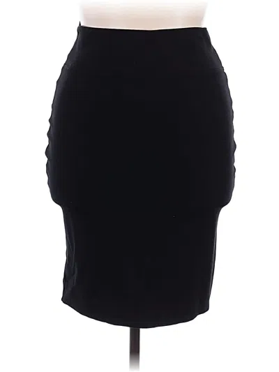 Pre-owned Hybrid & Company Casual Skirt In Black