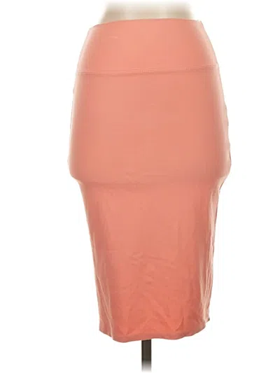 Pre-owned Hybrid & Company Casual Skirt In Orange
