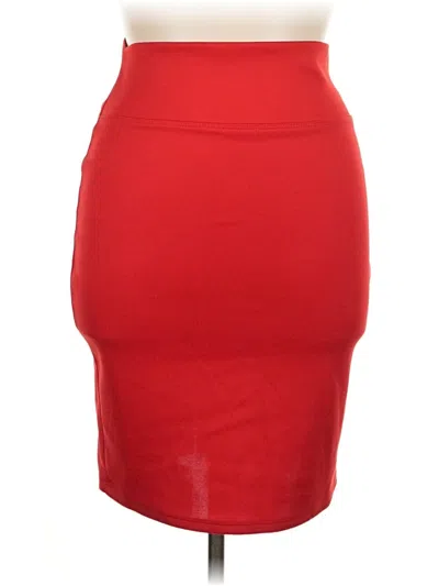 Pre-owned Hybrid & Company Casual Skirt In Red