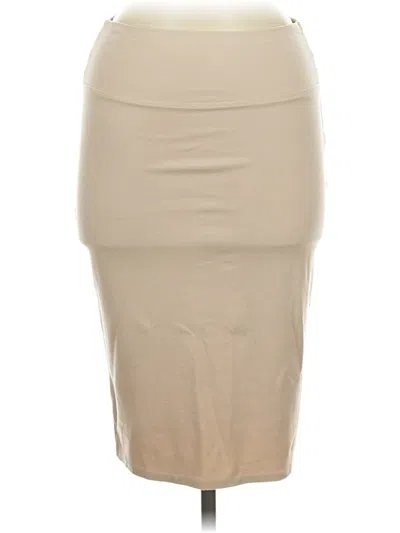 Pre-owned Hybrid & Company Casual Skirt In Tan