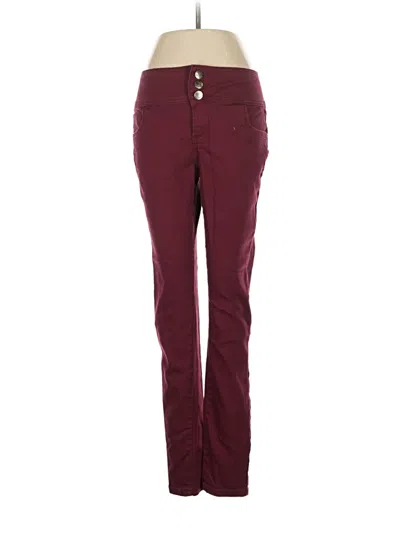 Pre-owned Hybrid & Company Jeans In Burgundy