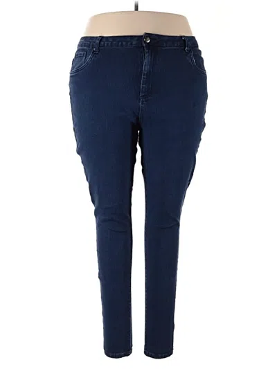 Pre-owned Hybrid & Company Jeggings In Blue