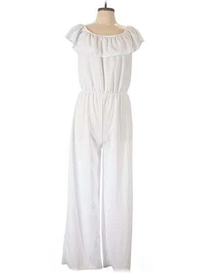 Pre-owned Hybrid & Company Jumpsuit In White