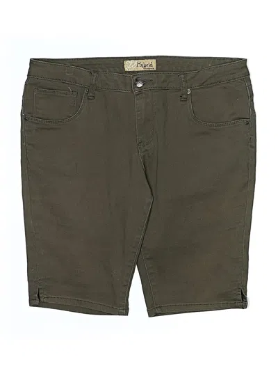 Pre-owned Hybrid & Company Khaki Shorts In Green