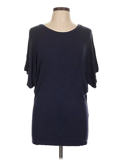 Pre-owned Hybrid & Company Short Sleeve T-shirt In Blue