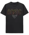 Hybrid Apparel Men's Acdc For Those About To Rock Graphic T-shirt In Black