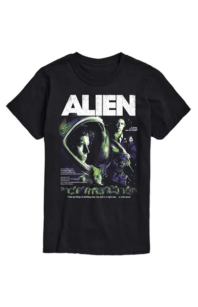 Hybrid Apparel Men's Alien Collage T-shirt In Black