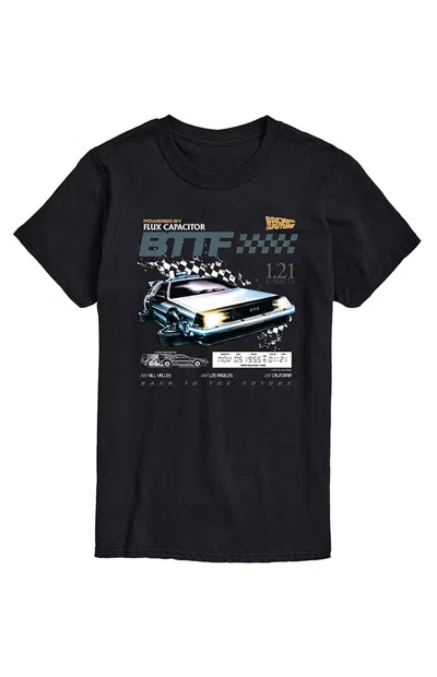 Hybrid Apparel Men's Back To The Future Speedway T-shirt In Black