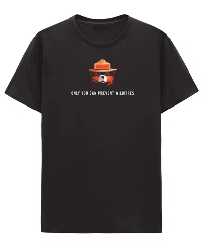 Hybrid Apparel Men's Classic Fit Short-sleeve Crewneck Pull-on T-shirt In Black