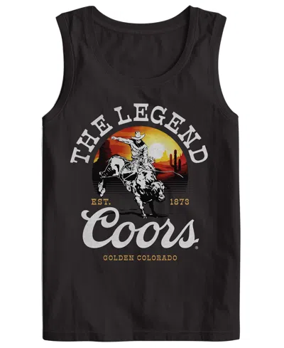 Hybrid Apparel Men's Coors Rodeo Legend Graphic T-shirt In Black
