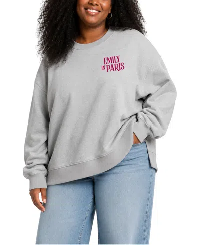 Hybrid Apparel Men's Graphic Classic-fit Sweatshirt In Gray