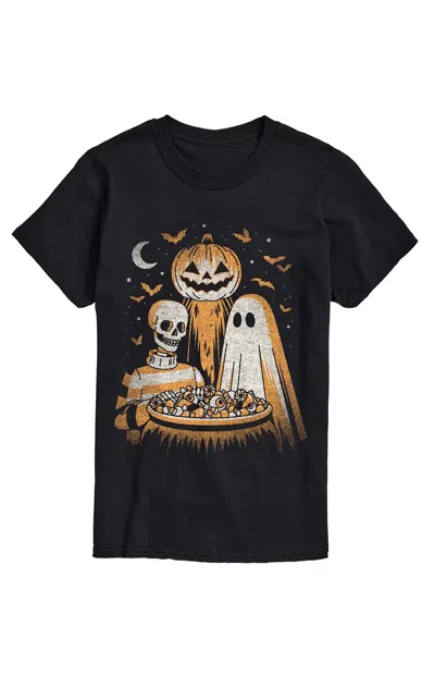 Hybrid Apparel Men's Halloween Characters T-shirt In Black