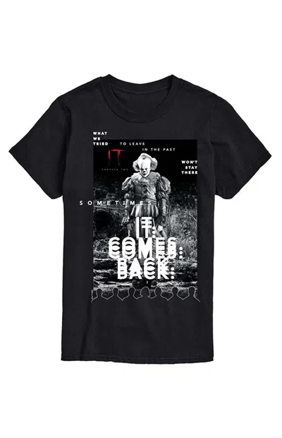 Hybrid Apparel Men's It Comes Back Pennywise T-shirt In Black