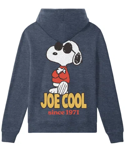 Hybrid Apparel Men's Joe Cool Full-zip Hoodie In Blue