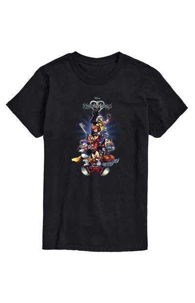Hybrid Apparel Men's Kingdom Hearts Game Characters T-shirt In Black