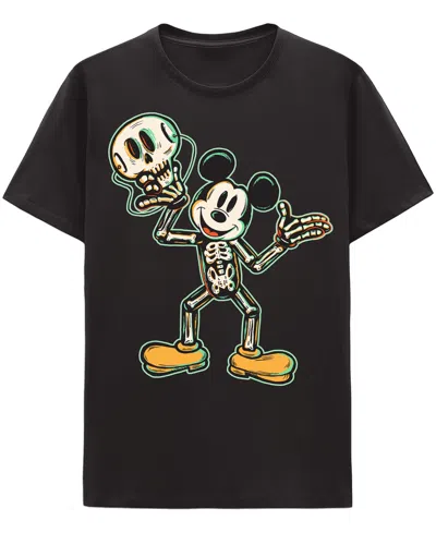 Hybrid Apparel Men's Mickey Mouse Halloween Graphic T-shirt In Black