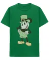 Hybrid Apparel Men's Mickey Mouse St. Patrick's Short-sleeve T-shirt In Green