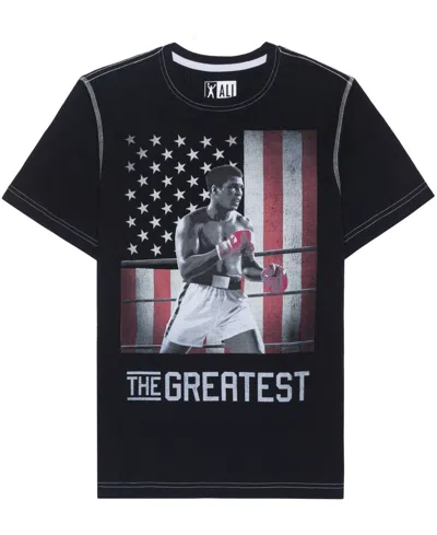 Hybrid Apparel Men's Muhammad Ali Short Sleeve T-shirt In Black