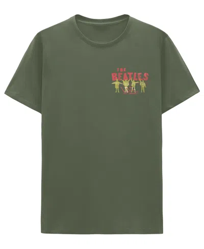 Hybrid Apparel Men's Short-sleeve Crewneck Pull-on T-shirt In Green