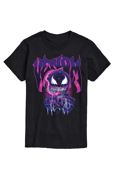 Hybrid Apparel Men's Venom Tongue & Teeth T-shirt In Black