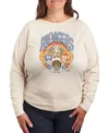 Hybrid Apparel Plus Size Avengers Graphic Pullover T-shirt In Beige,khaki
