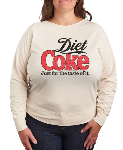 Hybrid Apparel Plus Size Diet Coke Graphic Pullover T-shirt In Multi